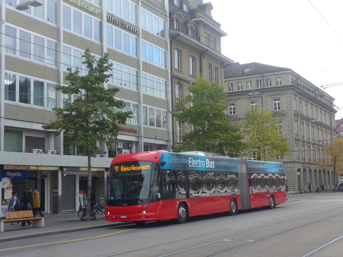 (210'462) - Bernmobil, Bern - Nr. 204/BE 724'204 - Hess/Hess am 20. Oktober 2019 beim Bahnhof Bern