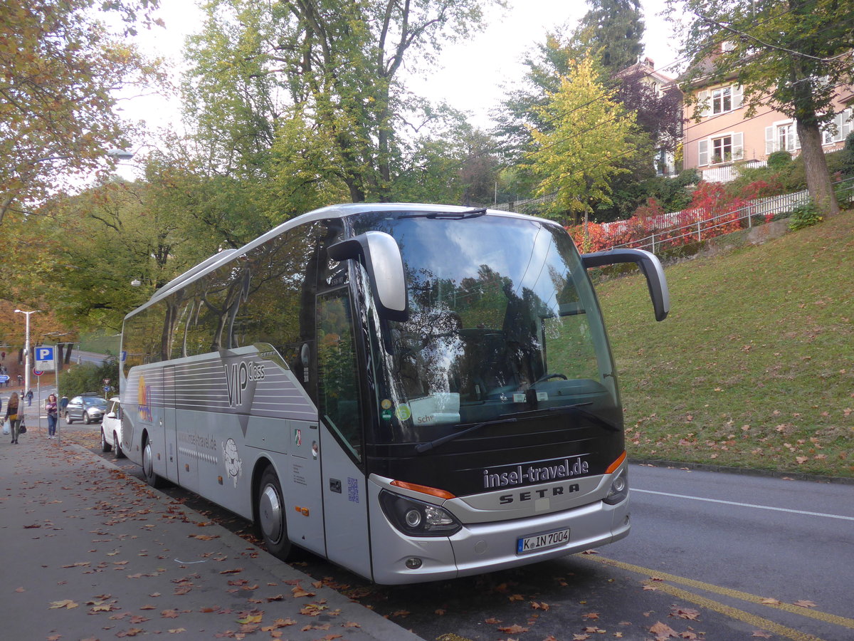 (210'487) - Aus Deutschland: Insel, Kln - K-IN 7004 - Setra am 20. Oktober 2019 in Bern, Grosser Muristalden