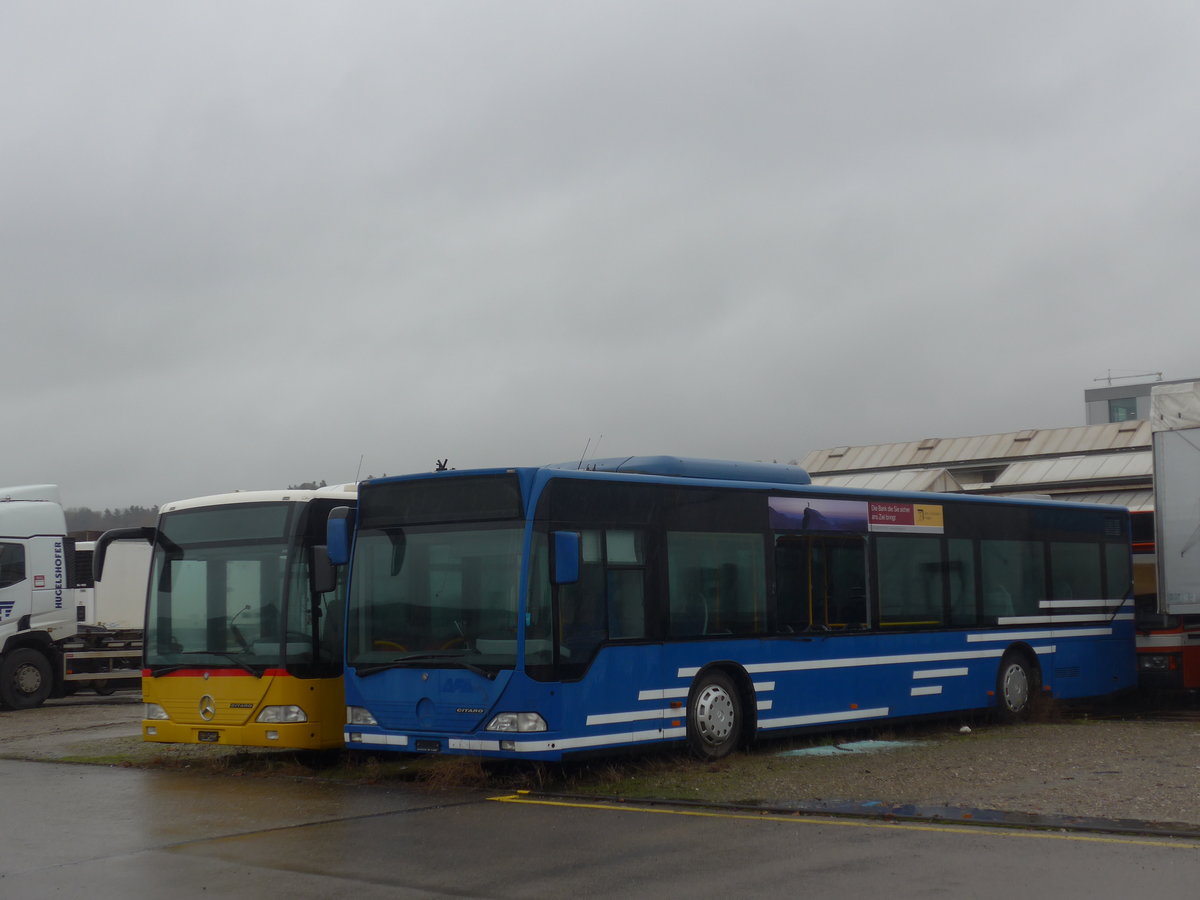 (210'760) - AFA Adelboden - Nr. 92 - Mercedes (ex Nr. 4) am 8. November 2019 in Frauenfeld, Langdorfstrasse