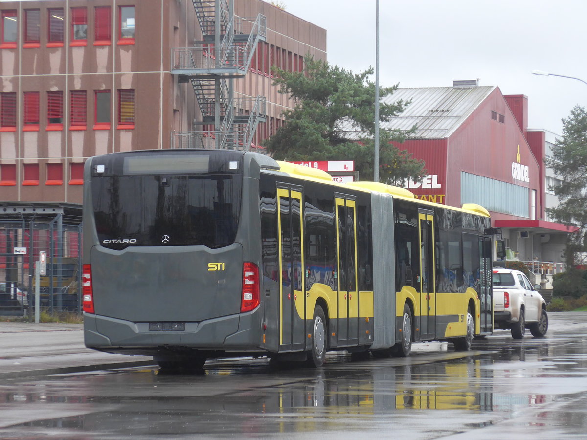 (210'836) - STI Thun - Nr. 706 - Mercedes am 8. November 2019 in Bassersdorf, Buszentrum Glattal