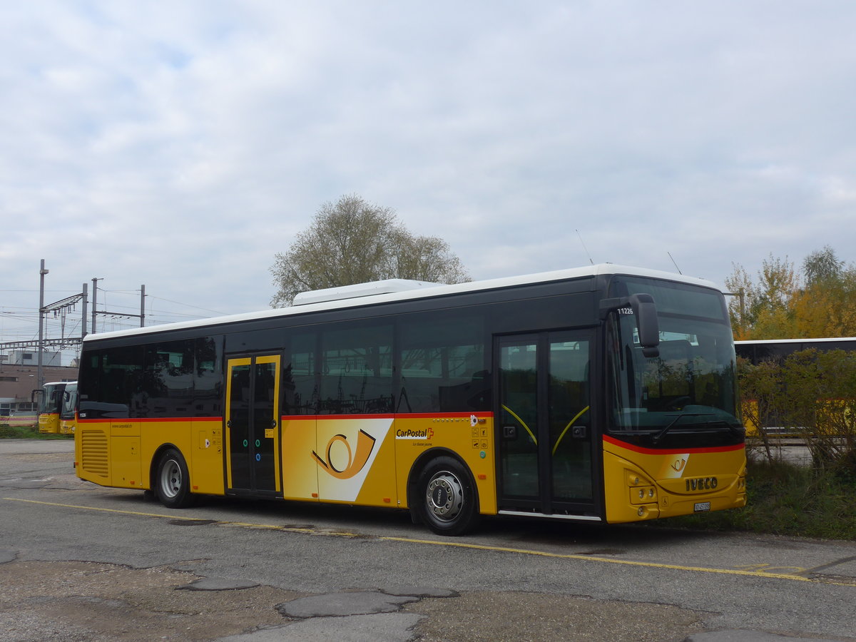 (210'884) - CarPostal Ouest - VD 457'098 - Iveco am 9. November 2019 in Yverdon, Garage