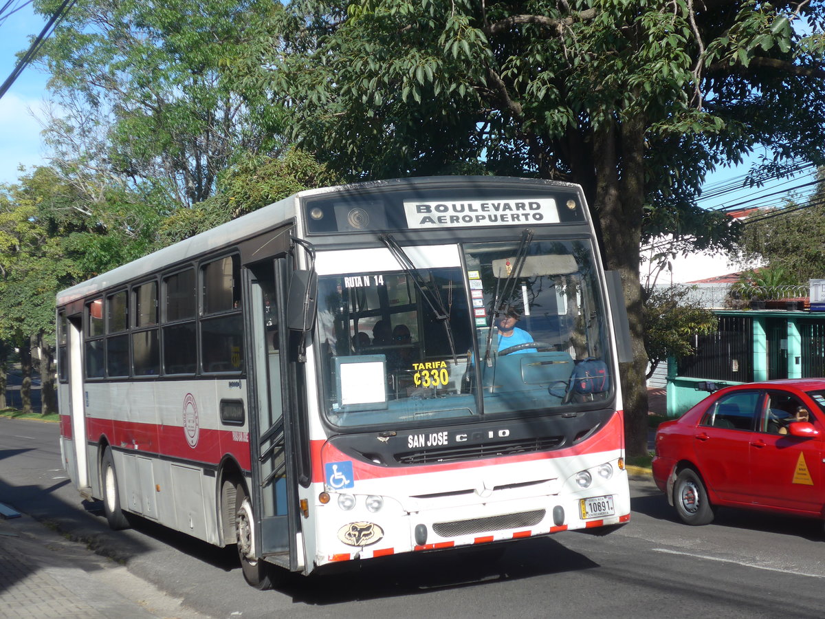 (211'066) - Pavas, San Jos - 10'891 - Caio-Mercedes am 13. November 2019 in San Jos