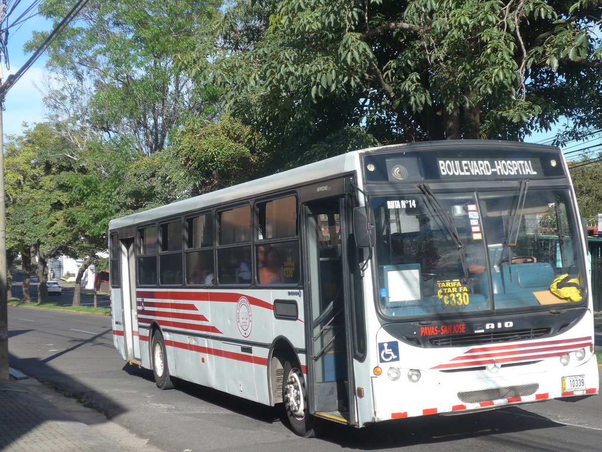 (211'067) - Pava, San Jos - 10'339 - Caio-Mercedes am 13. November 2019 in San Jos