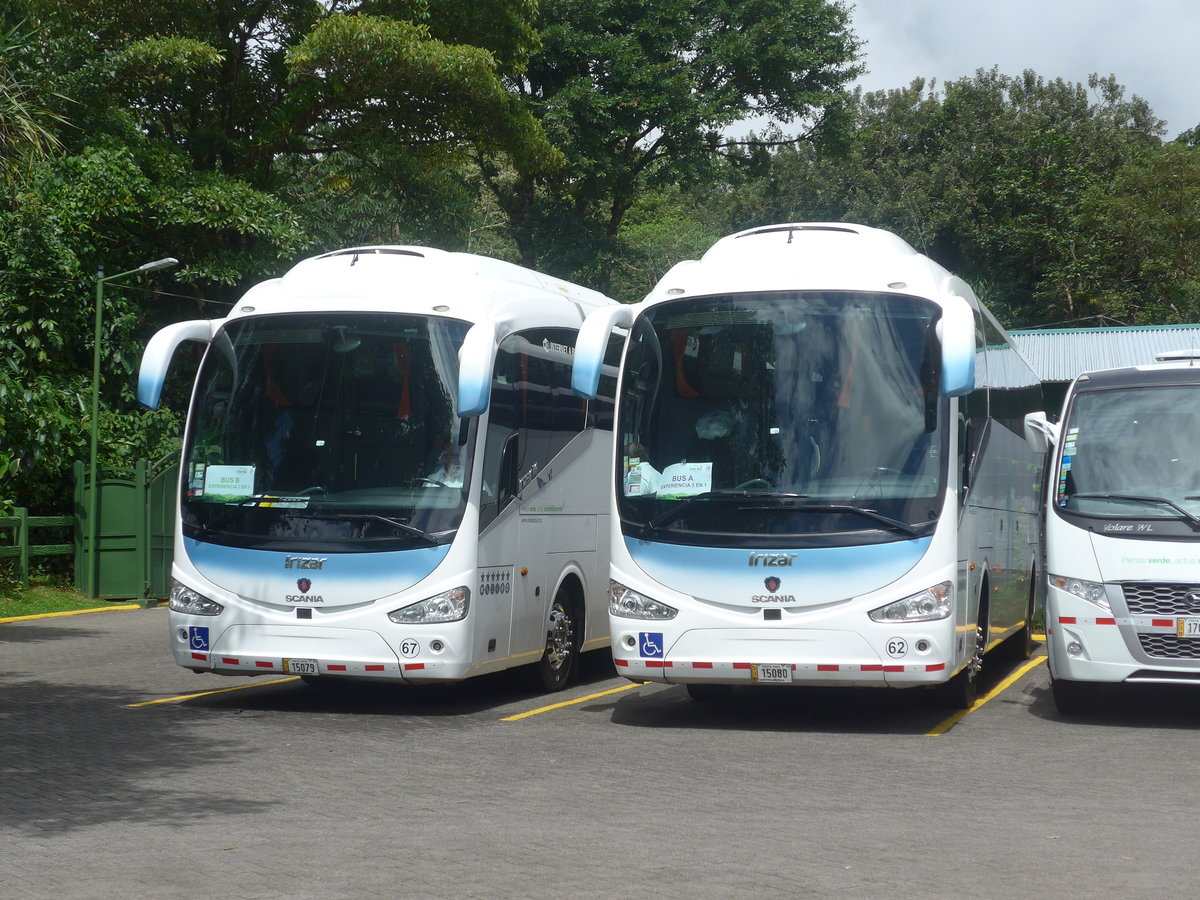 (211'228) - CieloAzul, San Jos - Nr. 62/15'080 - Scania/Irizar am 14. November 2019 in La Fortuna, Mistico