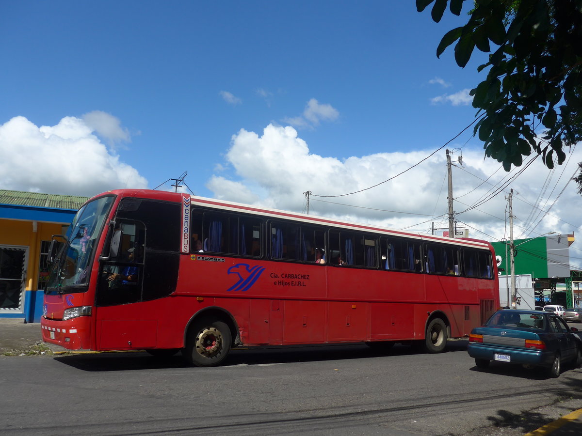 (211'269) - Carbachez, Palmares - Nr. 74/10'701 - Busscar am 14. November 2019 in La Fortuna