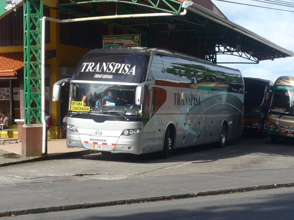 (211'677) - Transpisa, Quesada - 7186 - Huanghai am 19. November 2019 in La Fortuna, Busstation