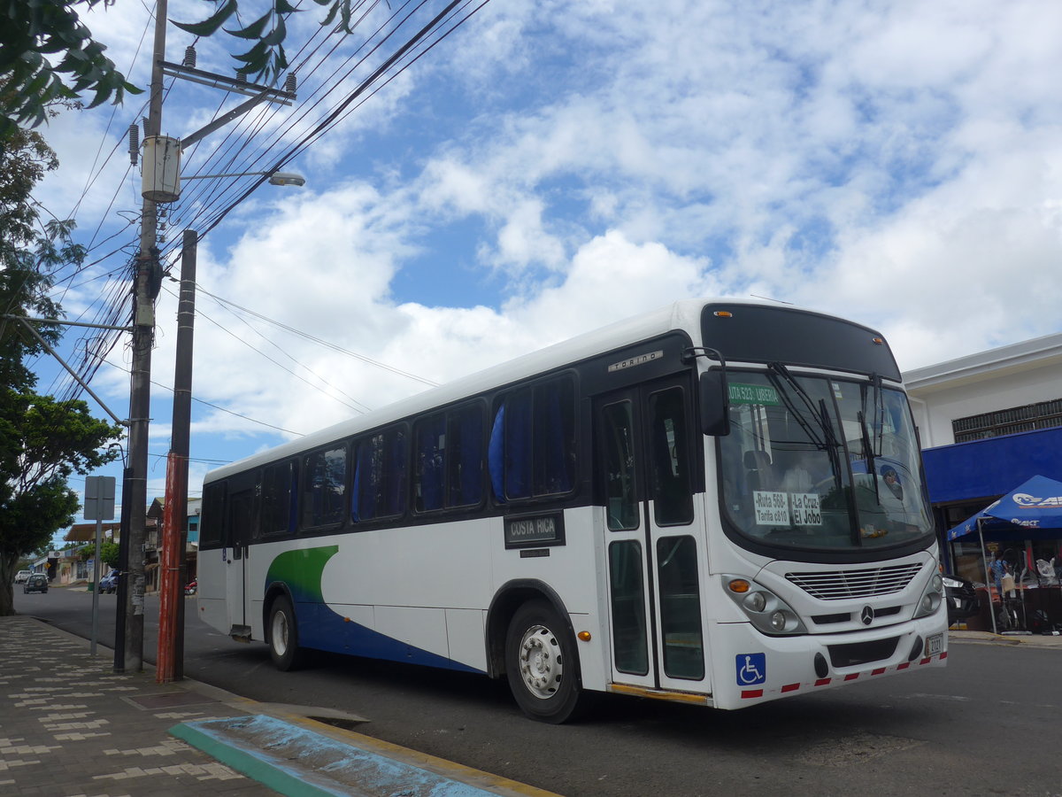 (211'876) - ??? - 2121 - Mercedes/Marcopolo am 21. November 2019 in La Cruz