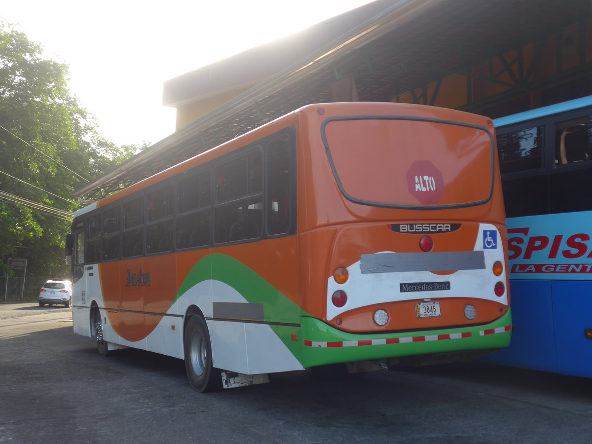 (212'365) - ??? - 3845 - Busscar am 24. November 2019 in La Fortuna, Busstation