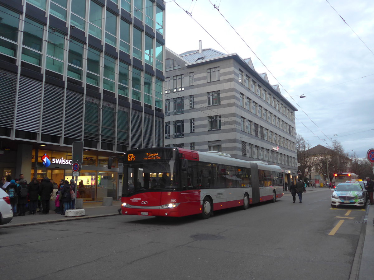 (212'664) - SW Winterthur - Nr. 350/ZH 793'350 - Solaris am 7. Dezember 2019 in Winterthur, Schmidgasse