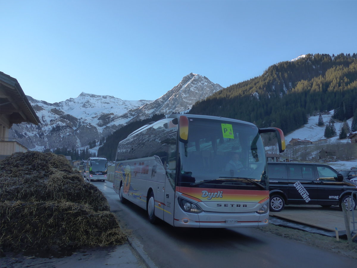 (213'537) - Dysli, Bern - Nr. 25/BE 147'160 - Setra am 11. Januar 2020 in Adelboden, Weltcup