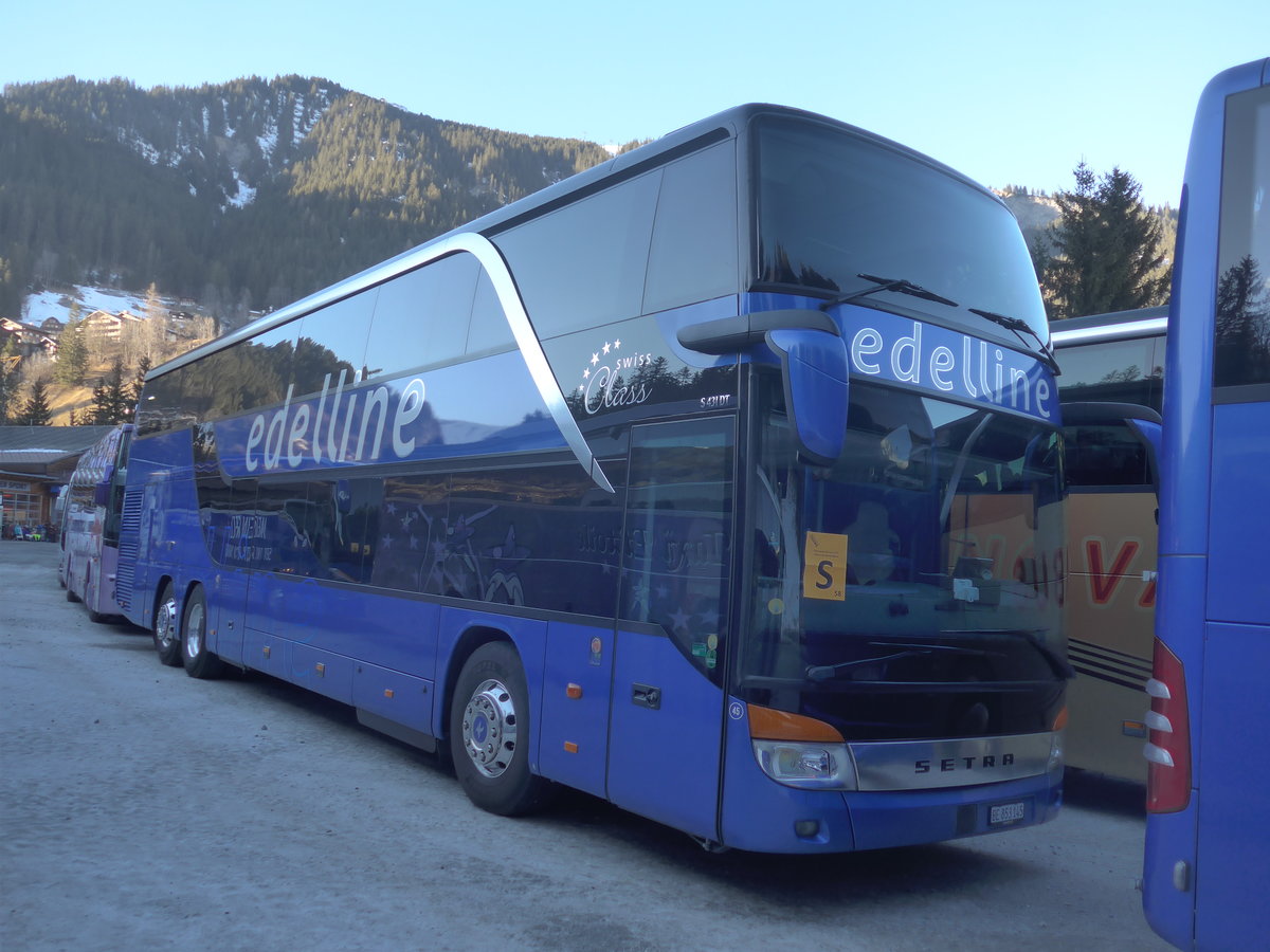 (213'699) - Edelline, Liebefeld - Nr. 45/BE 853'145 - Setra am 11. Januar 2020 in Adelboden, ASB