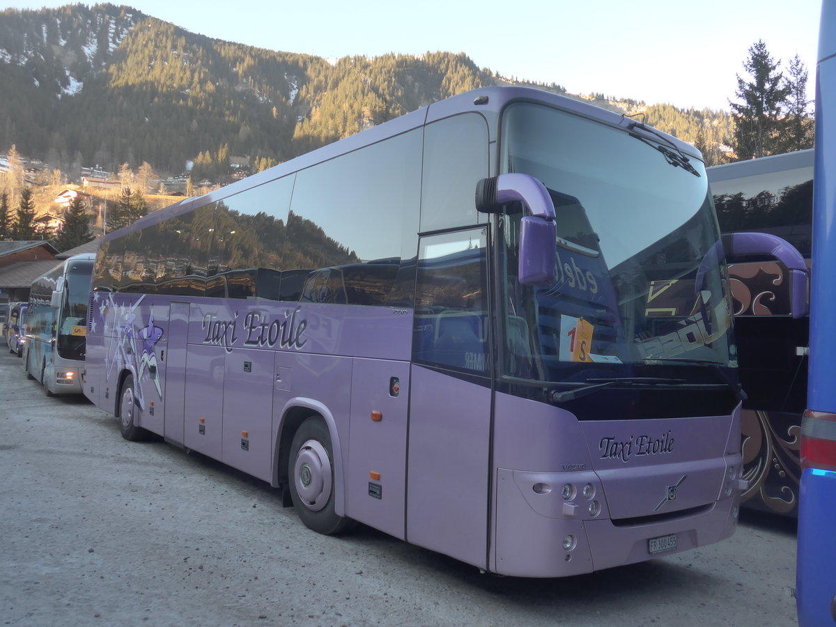 (213'703) - Taxi Etoile, Bulle - FR 300'455 - Volvo/Drgmller am 11. Januar 2020 in Adelboden, ASB