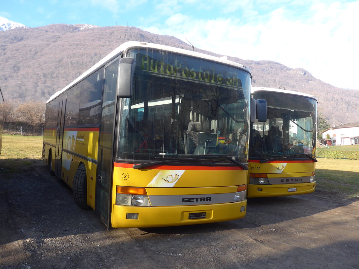 (213'838) - ATV, Rivera - Nr. 2 - Setra am 18. Januar 2020 in Rivera, Garage