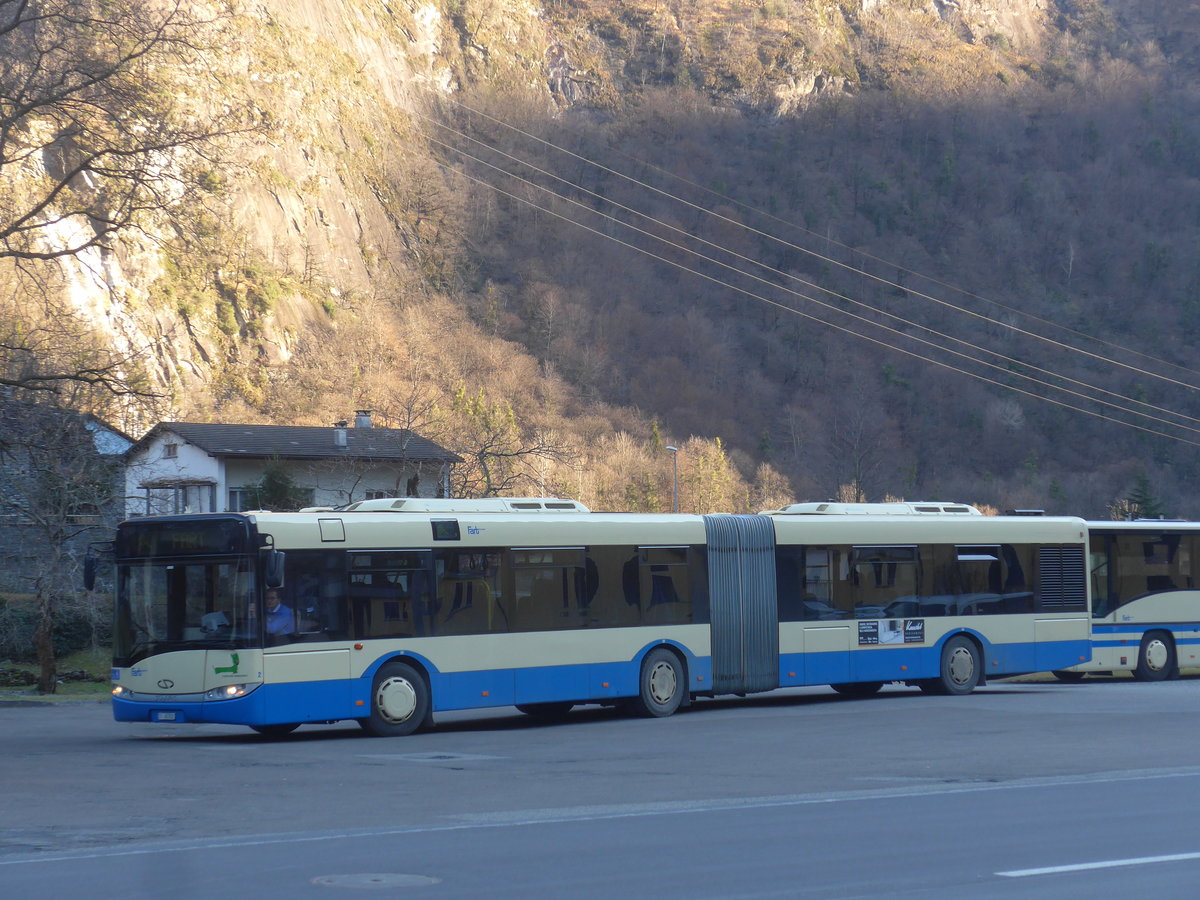 (213'889) - FART Locarno - Nr. 2/TI 45'702 - Solaris am 18. Januar 2020 in Bignasco, Garage