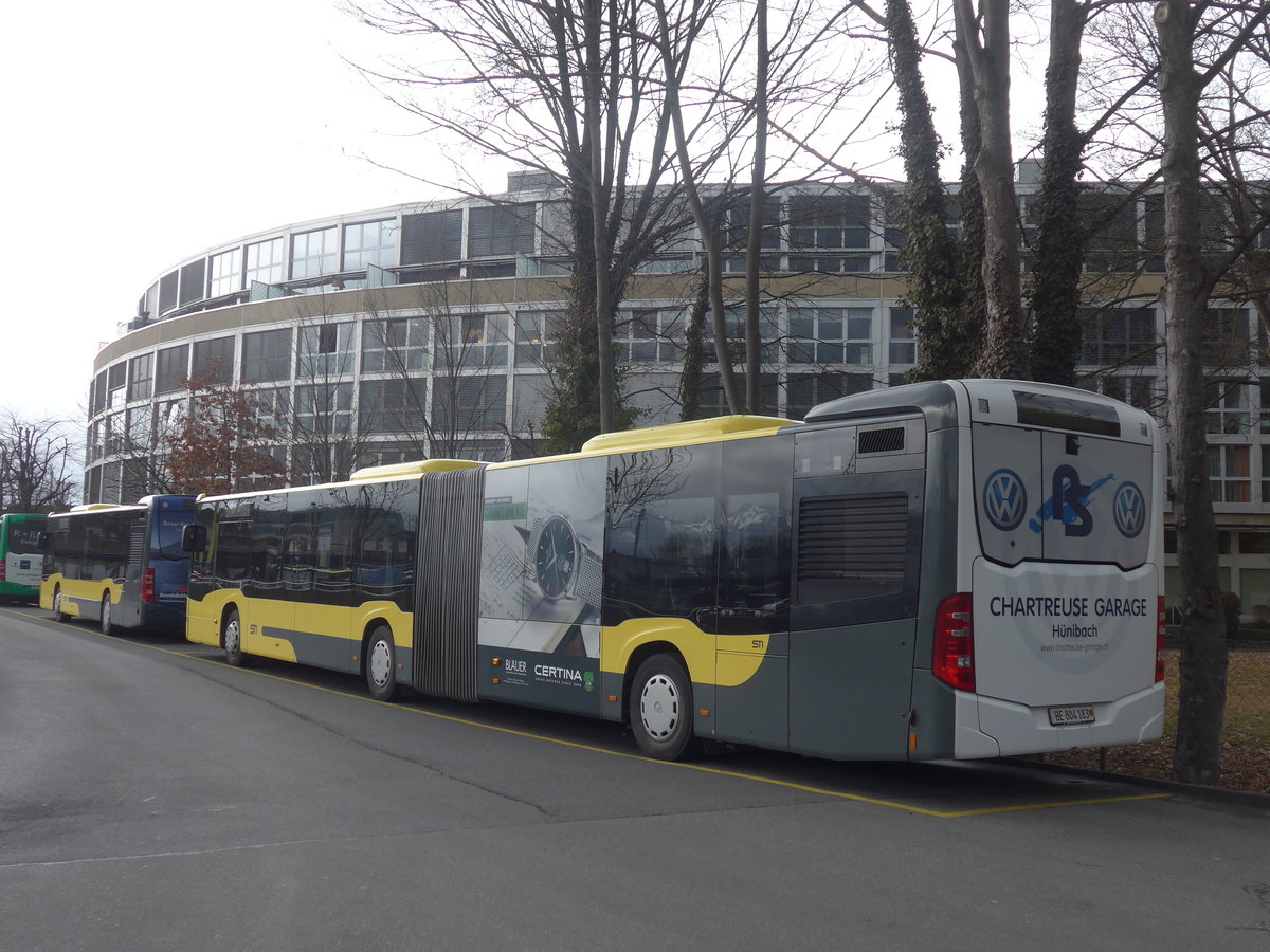 (214'107) - STI Thun - Nr. 183/BE 804'183 - Mercedes am 3. Februar 2020 bei der Schifflndte Thun