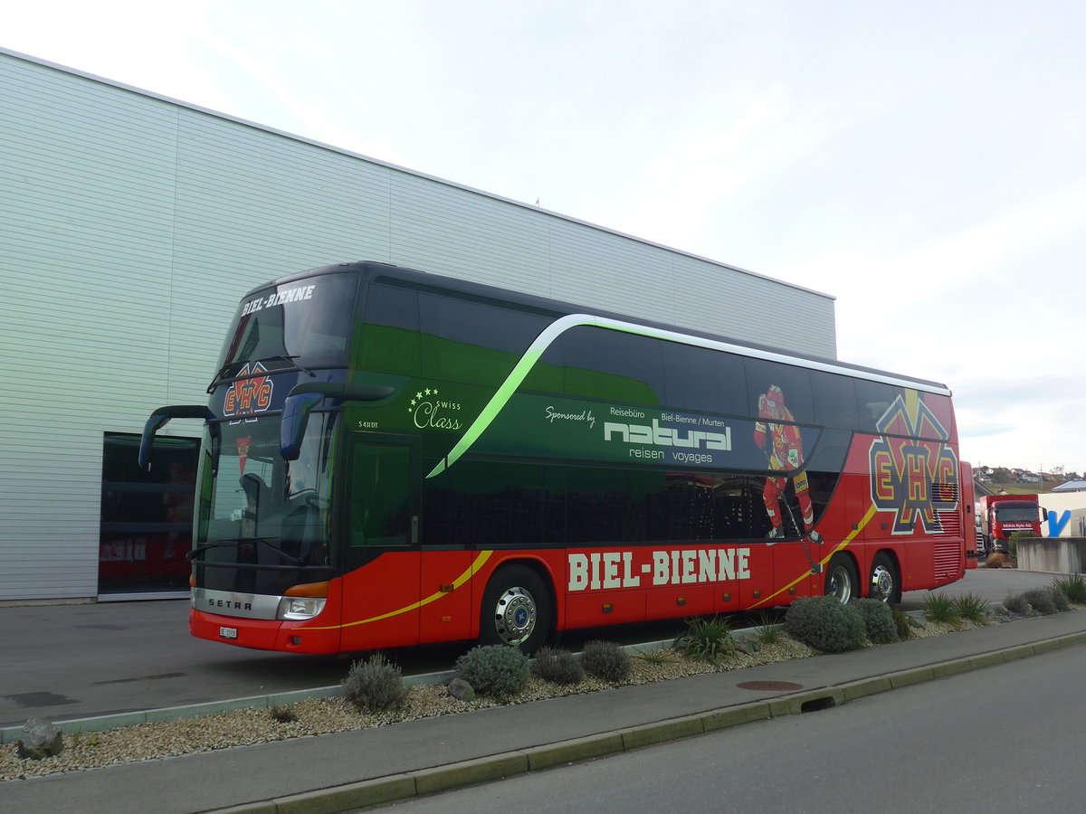 (214'244) - Natural Reisen, Biel - BE 31'939 - Setra am 16. Februar 2020 in Kerzers, Interbus