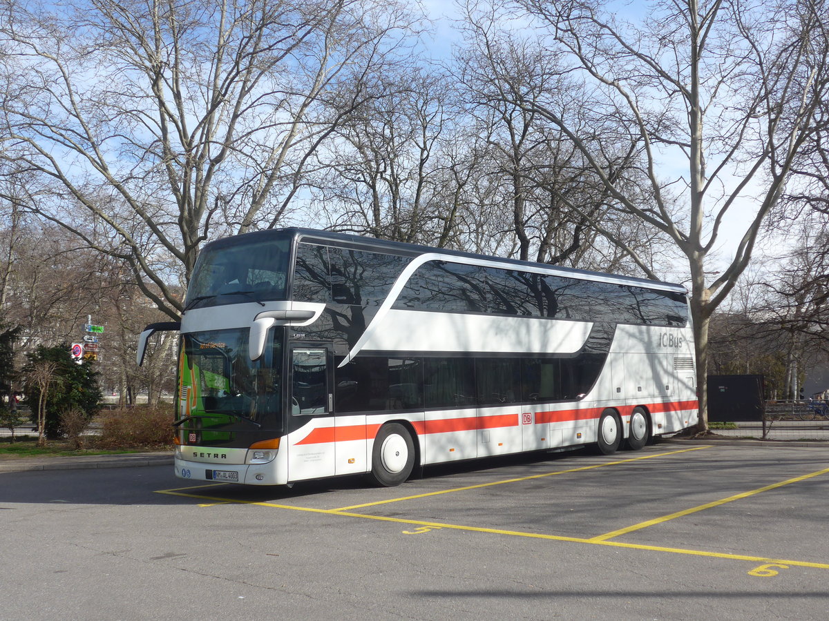 (214'655) - Aus Deutschland: Arzt, Seligenporten - NM-AL 4003 - Setra am 20. Februar 2020 in Zrich, Sihlquai