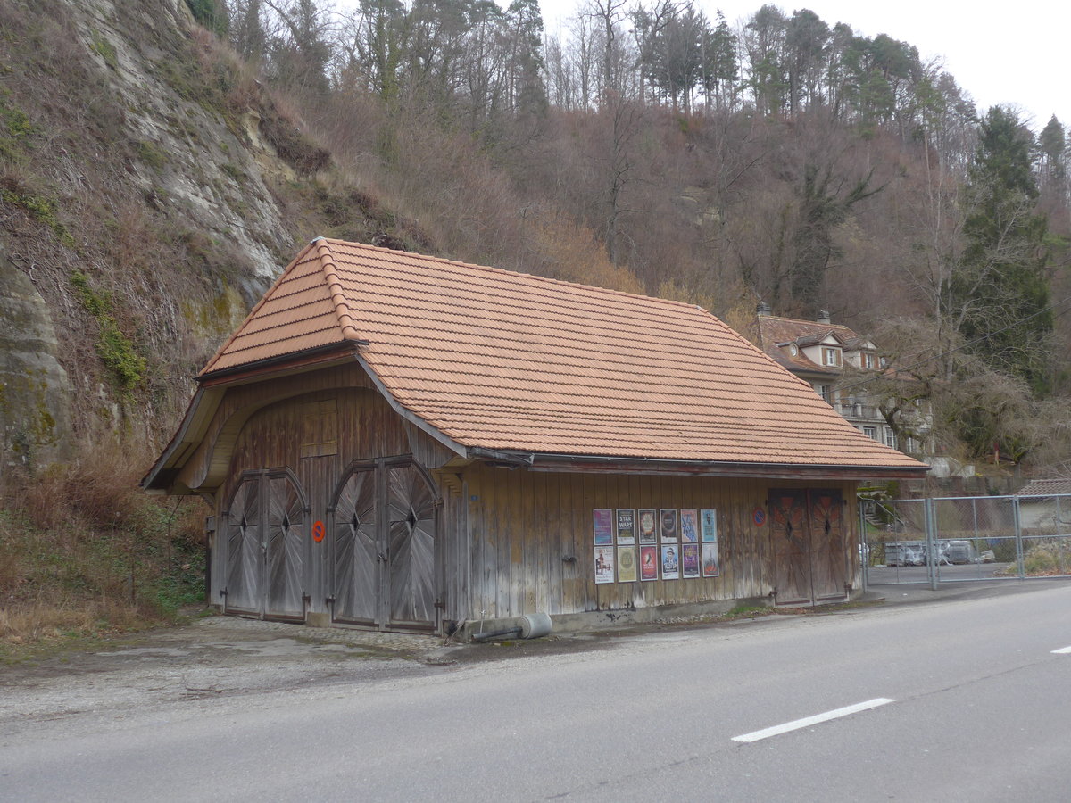 (215'039) - Alte Garage am 2. Mrz 2020 in Laupen