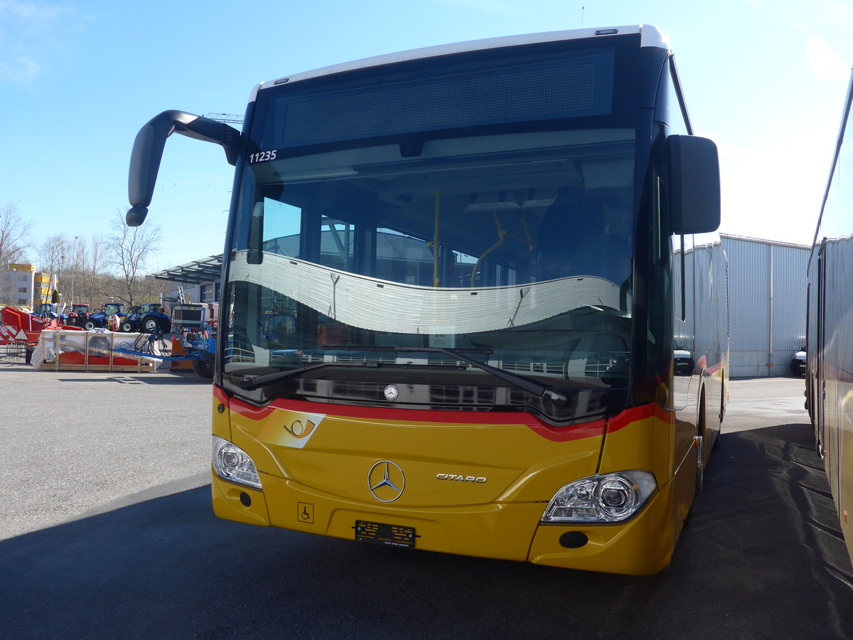 (215'244) - Postautobetriebe Unteres Toggenburg, Ganterschwil - PID 11'235 - Mercedes am 15. Mrz 2020 in Kerzers, Interbus