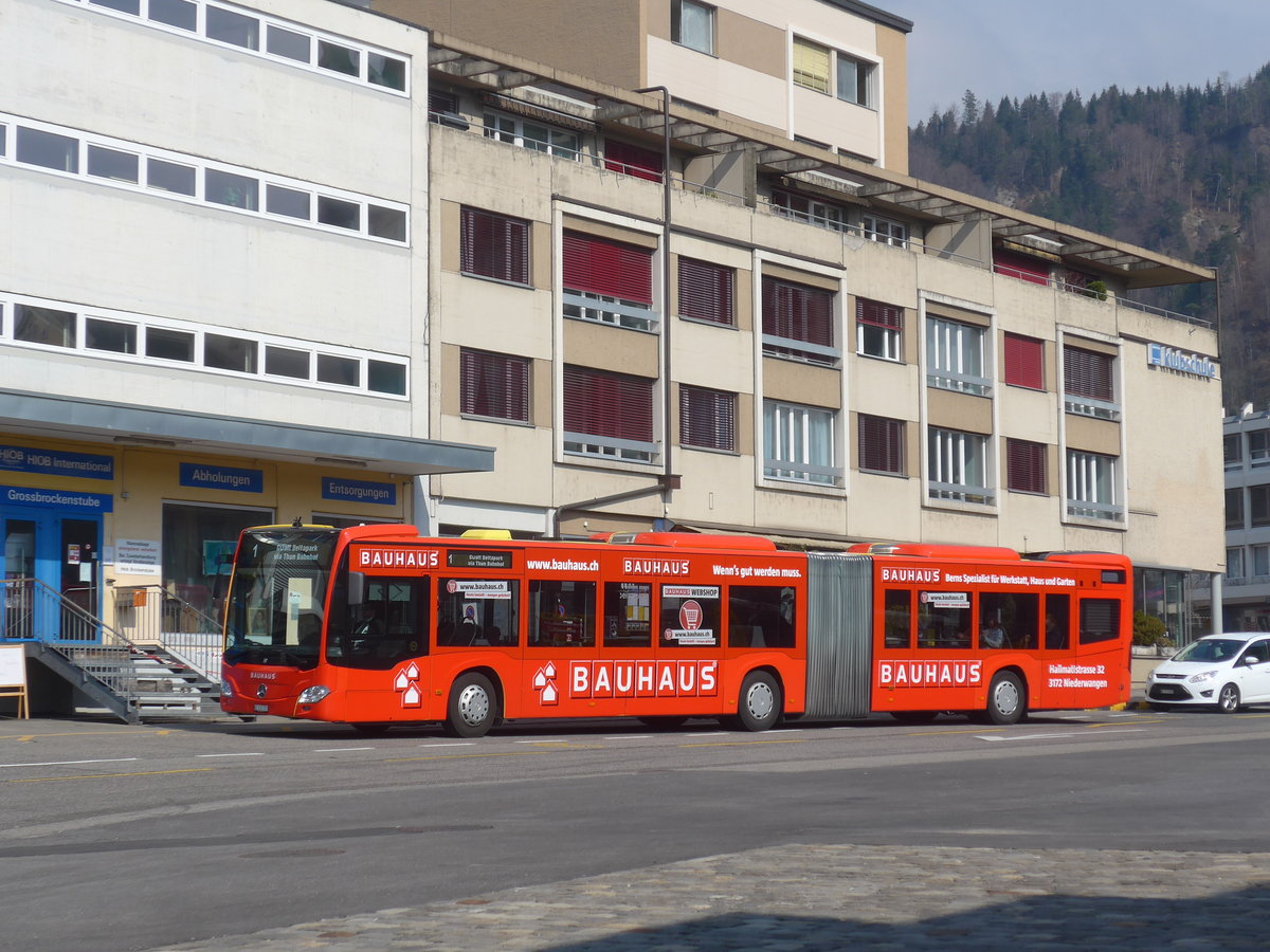 (215'564) - STI Thun - Nr. 707/BE 835'707 - Mercedes am 26. Mrz 2020 in Thun, Berntor