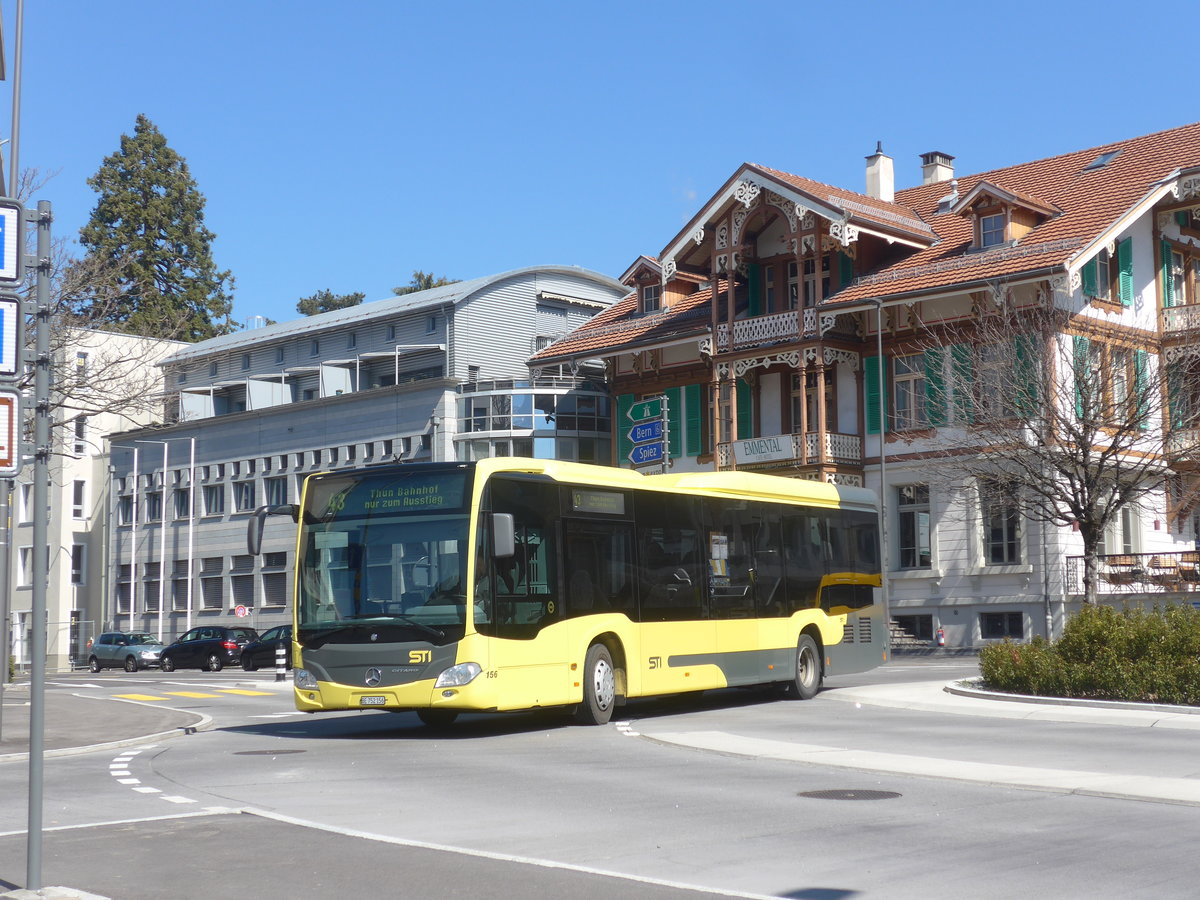 (215'769) - STI Thun - Nr. 156/BE 752'156 - Mercedes am 1. April 2020 in Thun, Berntor