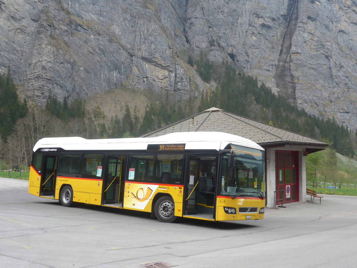 (216'323) - PostAuto Bern - BE 610'543 - Volvo am 21. April 2020 in Stechelberg, Hotel