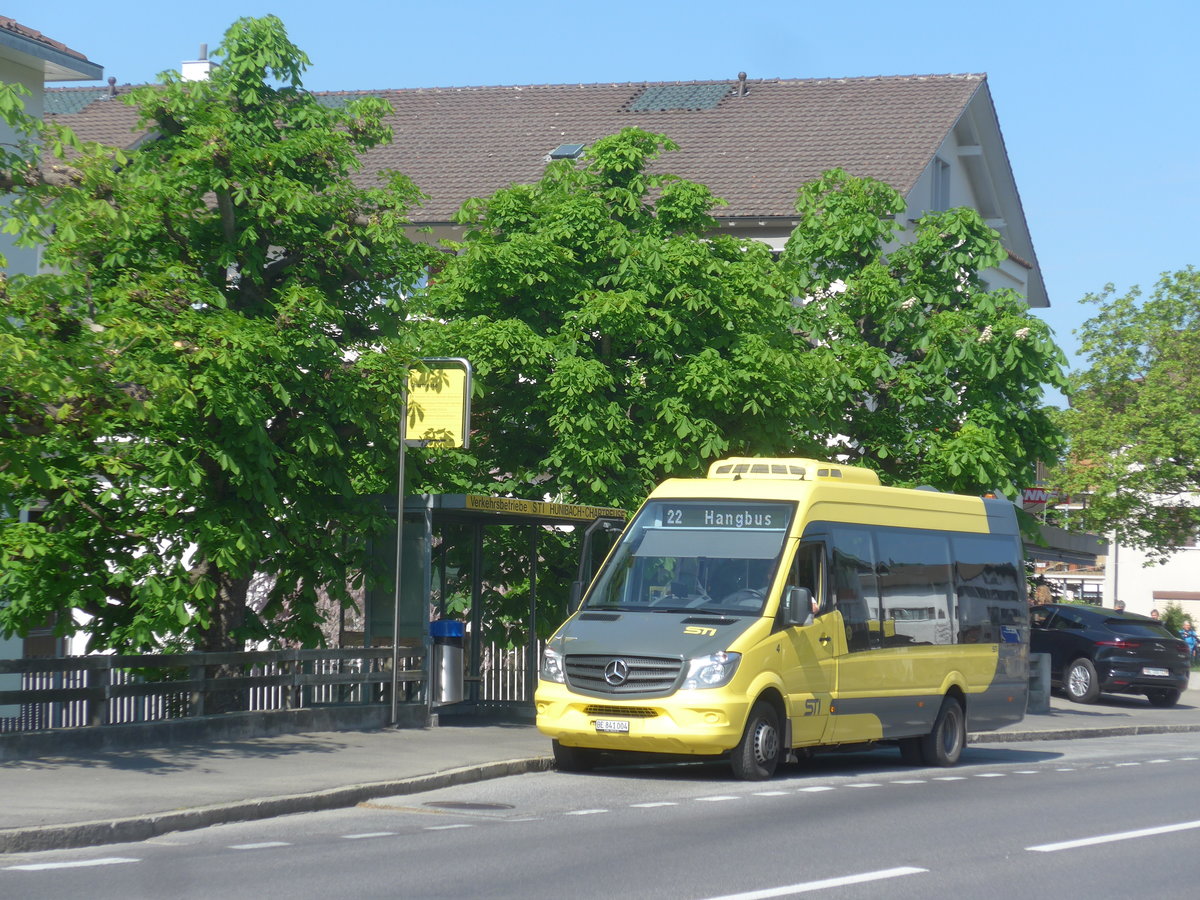 (216'456) - STI Thun - Nr. 4/BE 841'004 - Mercedes am 25. April 2020 in Hnibach, Chartreuse