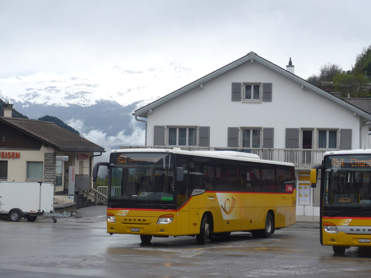 (216'673) - TSAR, Sierre - VS 162'366 - Setra am 2. Mai 2020 in Vissoie, Post