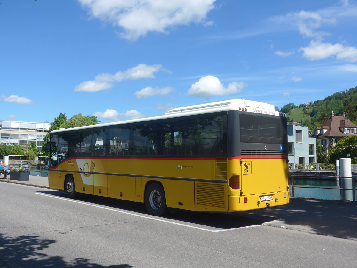 (216'784) - CarPostal Ouest - VD 548'723 - Mercedes am 4. Mai 2020 bei der Schifflndte Thun