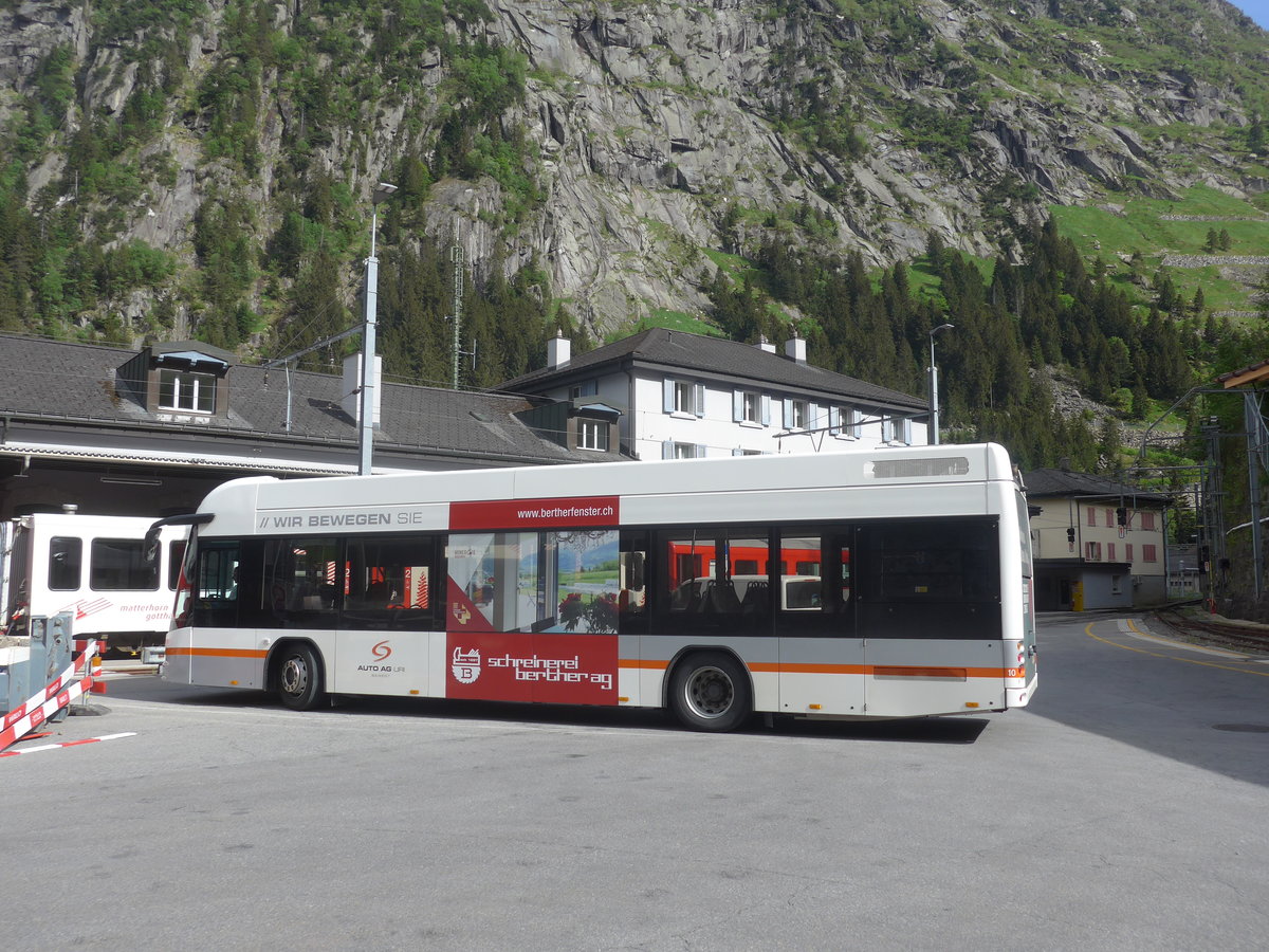 (217'339) - AAGU Altdorf - Nr. 10/UR 9141 - Hess am 24. Mai 2020 beim Bahnhof Gschenen