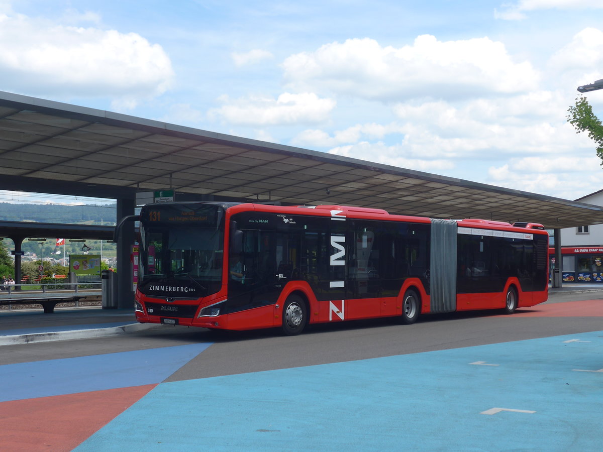 (217'409) - AHW Horgen - Nr. 610/ZH 896'237 - MAN am 30. Mai 2020 beim Bahnhof Horgen