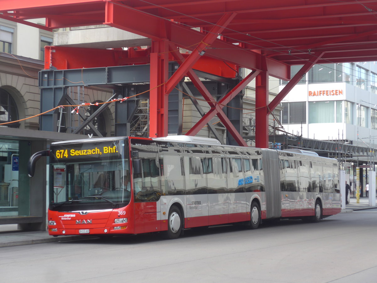 (217'457) - SW Winterthur - Nr. 369/ZH 515'369 - MAN am 30. Mai 2020 beim Hauptbahnhof Winterthur