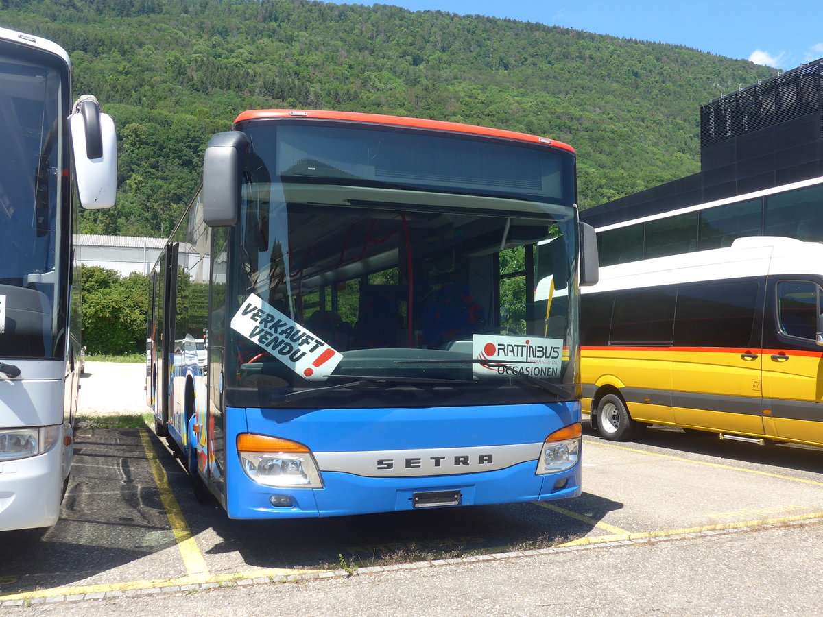 (217'512) - SBC Chur - Nr. 106 - Setra am 31. Mai 2020 in Biel, Rattinbus