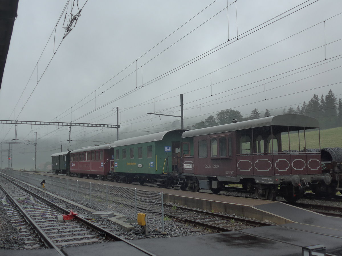 (217'941) - EmmentalBahn Bistro Stbli am 14. Juni 2020 im Bahnhof Sumiswald-Grnen