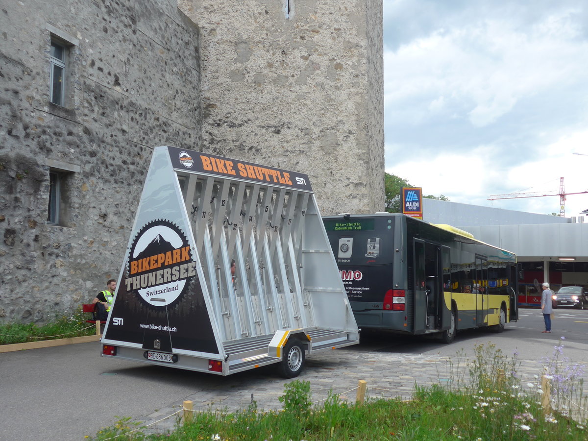 (218'055) - STI Thun - Nr. 152/BE 801'152 - MAN am 20. Juni 2020 in Thun, Berntorplatz