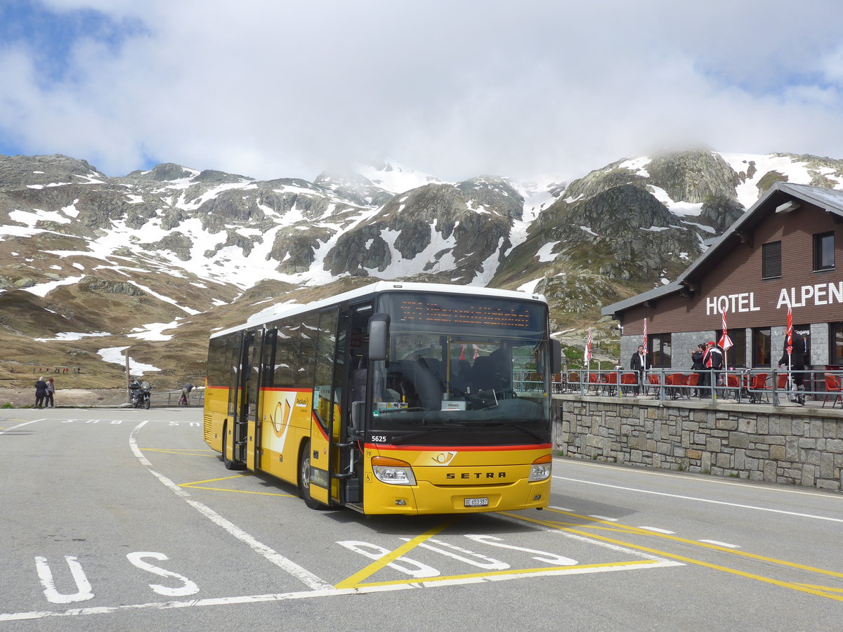 (218'078) - PostAuto Bern - Nr. 70/BE 653'387 - Setra am 21. Juni 2020 in Grimsel, Passhhe