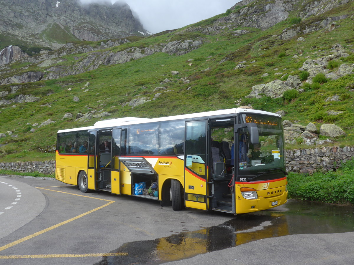 (218'137) - PostAuto Bern - Nr. 70/BE 653'387 - Setra am 21. Juni 2020 in Susten, Steingletscher