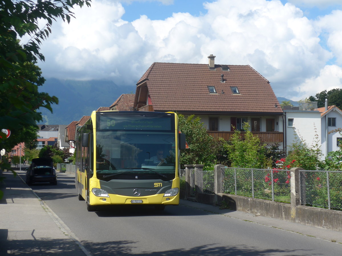 (218'144) - STI Thun - Nr. 177/BE 752'177 - Mercedes am 22. Juni 2020 in Thun-Lerchenfeld, Langestrasse