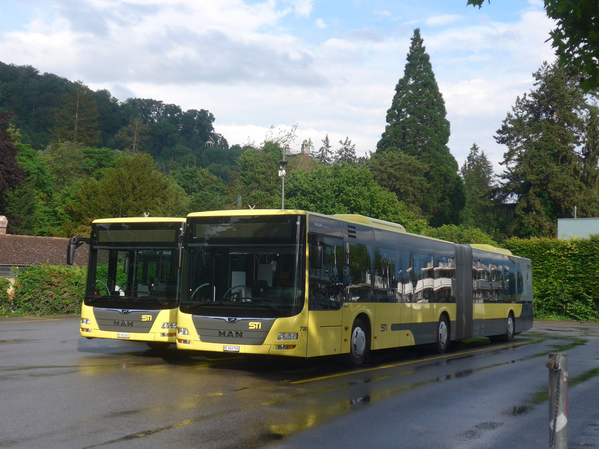 (218'276) - STI Thun - Nr. 700/BE 849'700 - MAN am 28. Juni 2020 bei der Schifflndte Thun