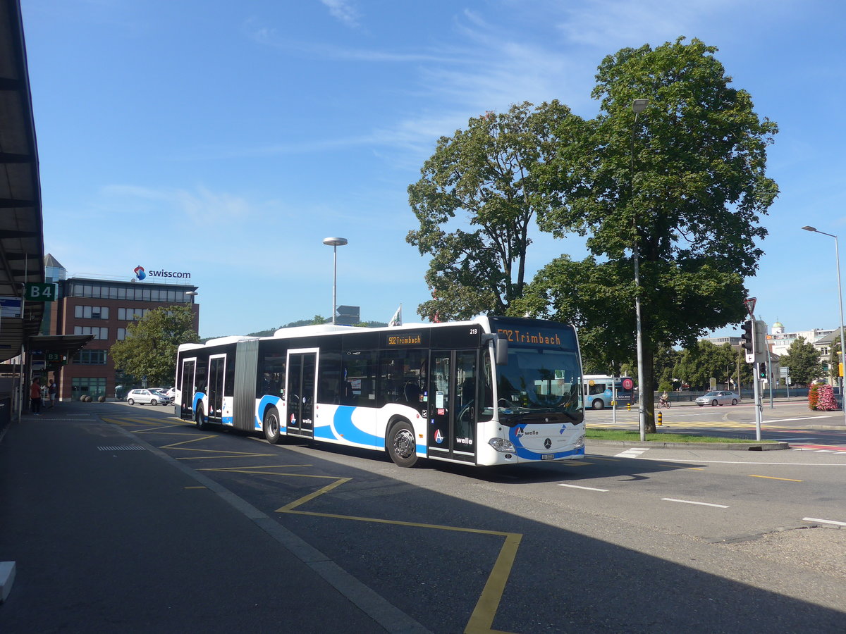 (218'314) - BOGG Wangen b.O. - Nr. 213/SO 32'218 - Mercedes am 4. Juli 2020 beim Bahnhof Olten