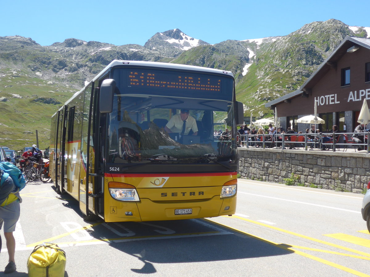 (218'678) - PostAuto Bern - Nr. 73/BE 171'453 - Setra (ex AVG Meiringen Nr. 73) am 12. Juli 2020 in Grimsel, Passhhe