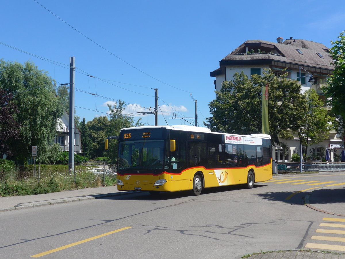 (218'744) - ASN Stadel - Nr. 354/ZH 4653 - Mercedes am 18. Juli 2020 beim Bahnhof Blach