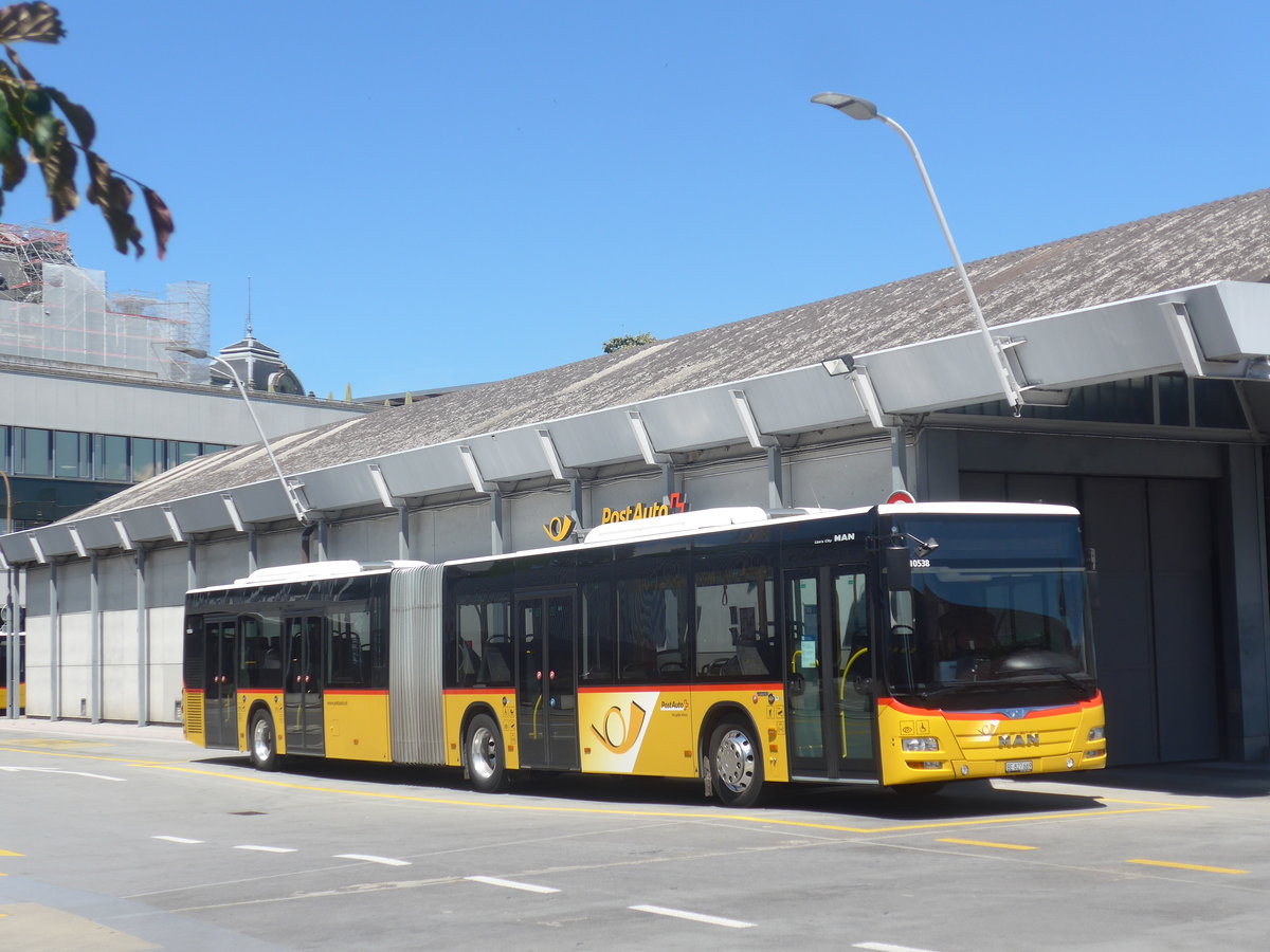 (218'852) - PostAuto Bern - Nr. 669/BE 827'669 - MAN am 19. Juli 2020 in Bern, Postautostation