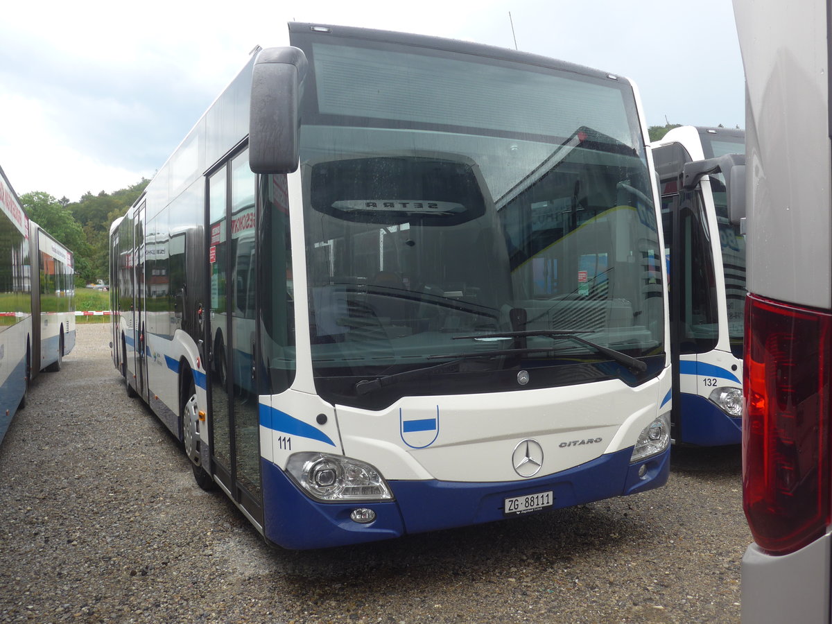 (219'152) - ZVB Zug - Nr. 111/ZG 88'111 - Mercedes am 26. Juli 2020 in Winterthur, EvoBus