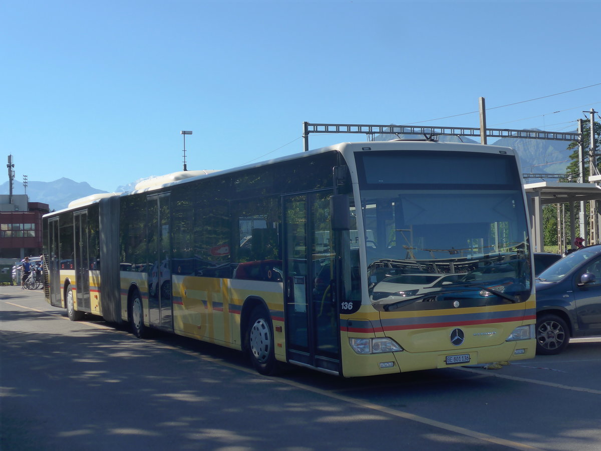 (219'161) - STI Thun - Nr. 136/BE 801'136 - Mercedes am 27. Juli 2020 in Thun, CarTerminal