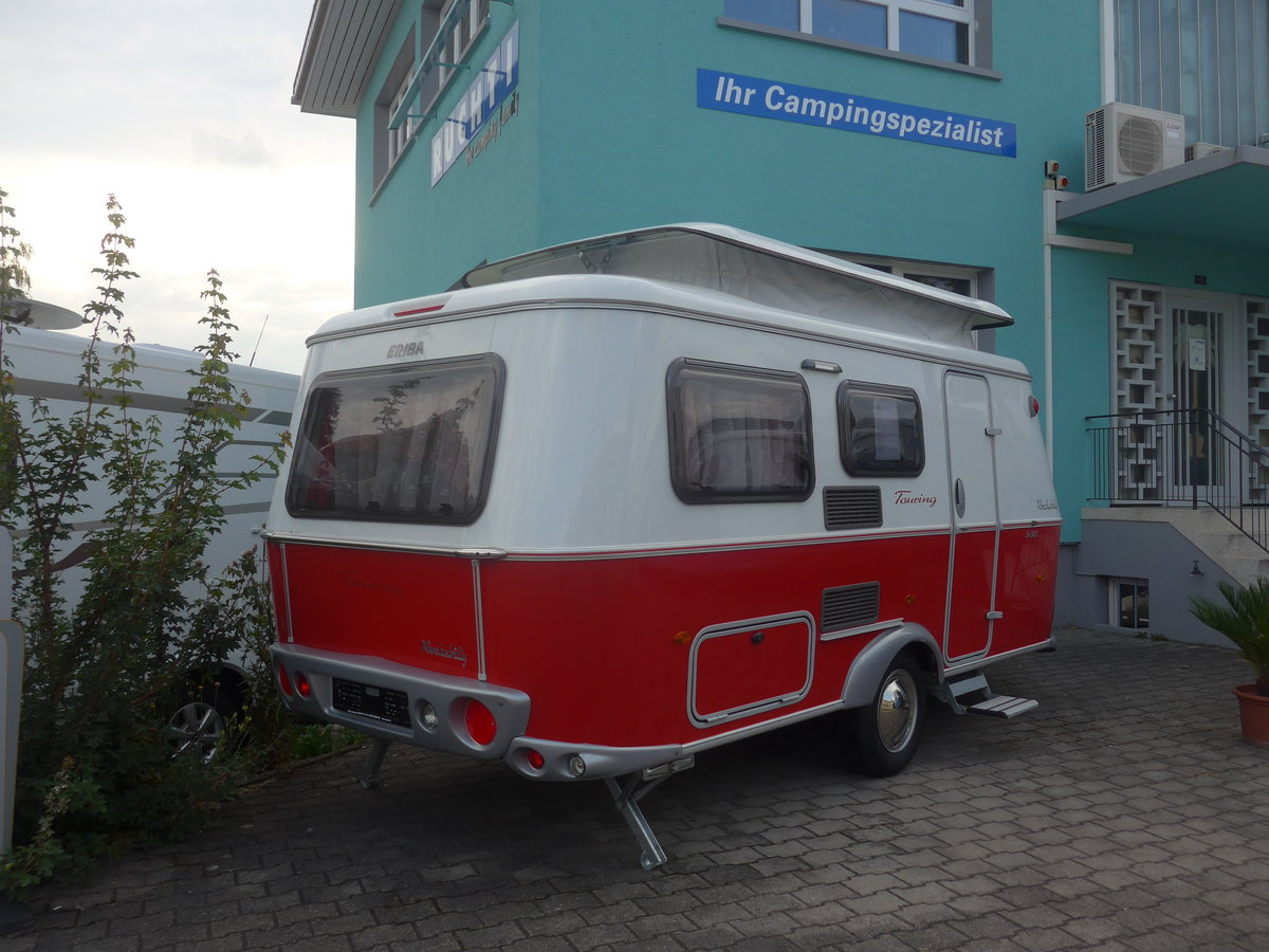 (219'291) - Eriba-Wohnwagen am 1. August 2020 in Steffisburg, Ruchti