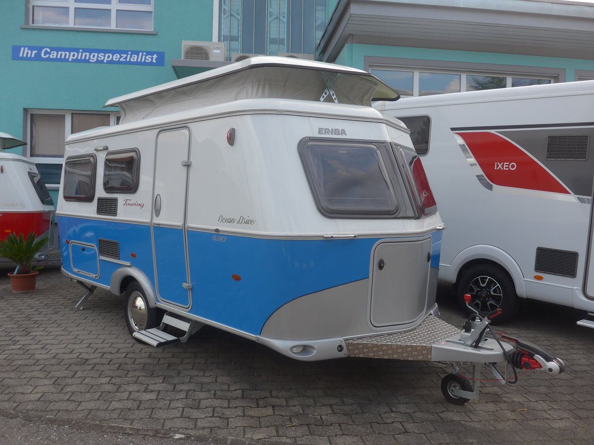 (219'294) - Eriba-Wohnwagen am 1. August 2020 in Steffisburg, Ruchti