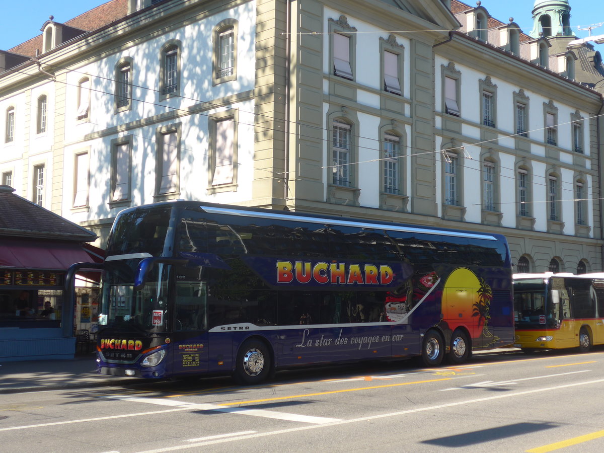 (219'512) - Buchard, Leytron - Nr. 52/FR 219'700 - Setra am 8. August 2020 beim Bahnhof Bern