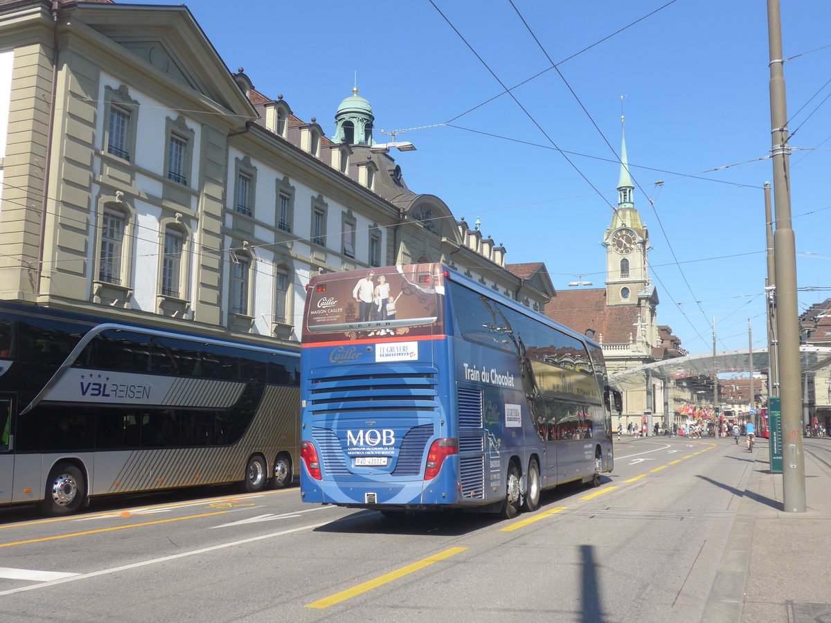 (219'609) - Gander, Chteau-d'Oex - VD 43'101 - Setra am 9. August 2020 beim Bahnhof Bern