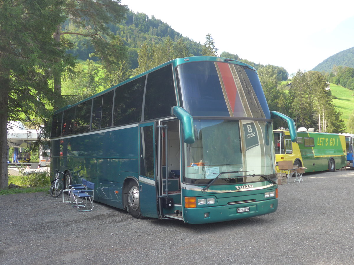 (219'705) - Baerwart, Zeiningen - AG 181'689 - Volvo/Noge am 16. August 2020 in Grsch, Bergbahnen